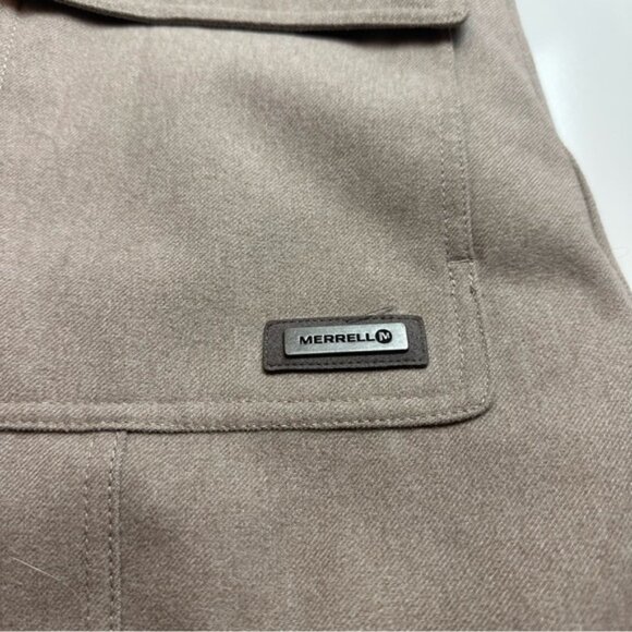 Merrell Tan Toggle Trench Coat - Picture 7 of 8